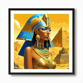 Egyptian Woman 1 Art Print