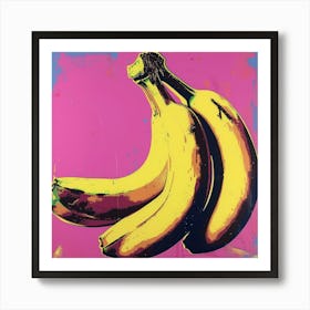 Bananas Pop Art 3 Art Print