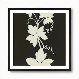 Vines And Leaves Art Print