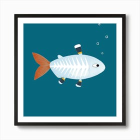 X-Ray Tetra Fish Art Print