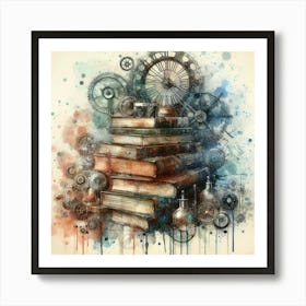 Book Art Art Print