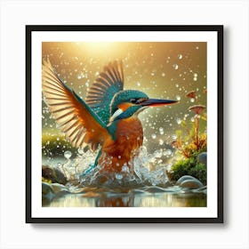 Kingfisher 1 Art Print