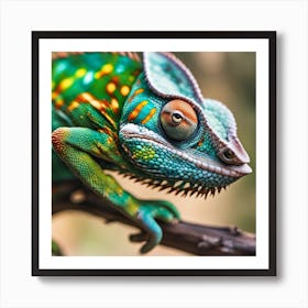 Chameleon Art Print