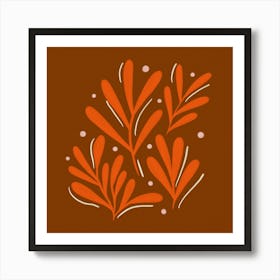 Wiggly Branches Art Print