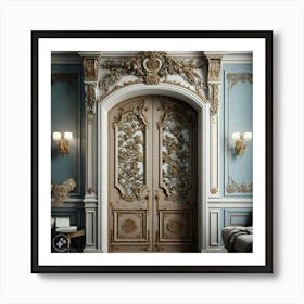 French Doors Art Print