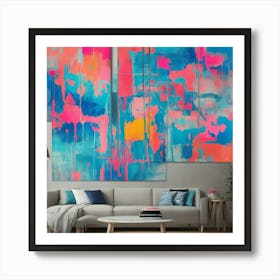 Abstract Painting 3 Art Print