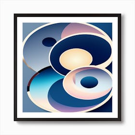 Abstract Number 8 Art Print