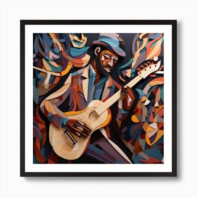 Acoustic Guitar 3 Art Print