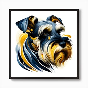 Miniature Schnauzer 04 Art Print