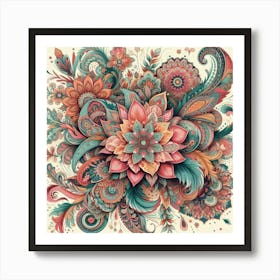 Paisley Art Print