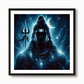 Lord Shiva 36 Art Print