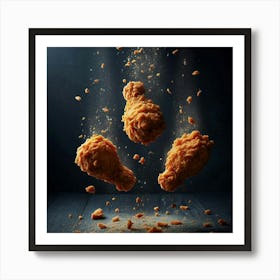 Fried Chicken 3 Art Print