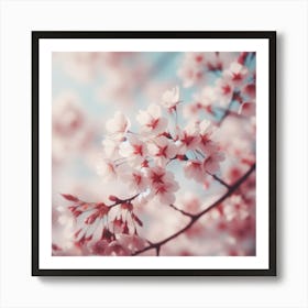 Cherry Blossoms Art Print