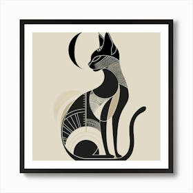 Egyptian Cat 1 Art Print