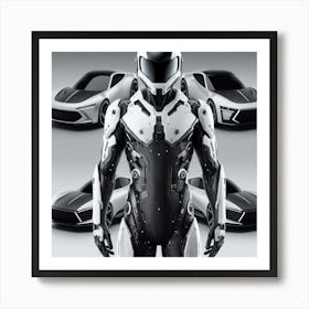 Futuristic Man 227 Art Print