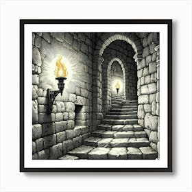 The Ancient Passage Style B Art Print