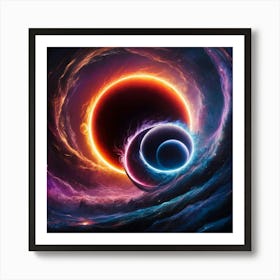 Eclipse Of The Sun 5 Art Print