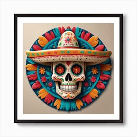 Day Of The Dead 51 Art Print