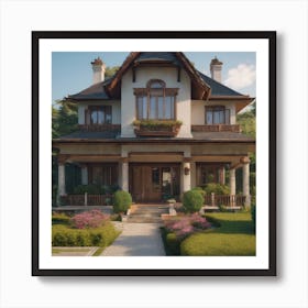 Victorian House Art Print