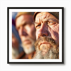 Old Men With Beards Art Print