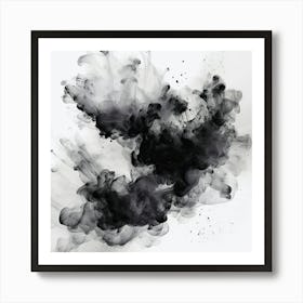 Black Art Ink 2 Art Print