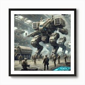 Tactical Corps Iron Commonwealth Art Print