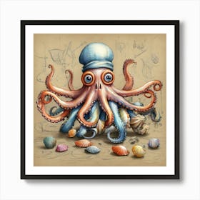 Octopus 69 Art Print