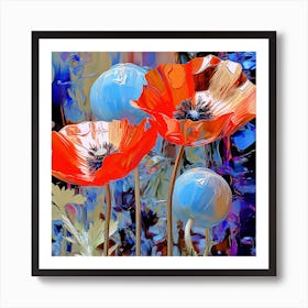 Poppies 30 Art Print