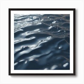 Water Droplet 4 Art Print