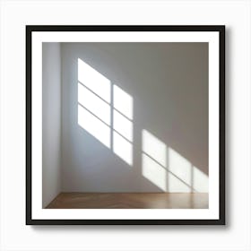 White Room With Windows Art Print