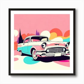 Chevrolet Classic Car Art Print