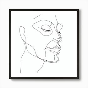 Portrait Of A Woman 5 Art Print