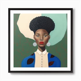 African Woman 1 Art Print