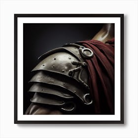 Portrait Of A Roman Soldier Poster