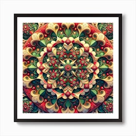 Mandala 128 Art Print