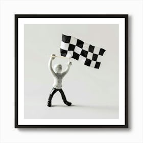 Checkered Flag 1 Art Print