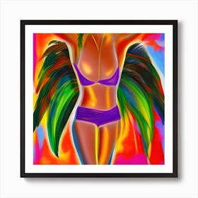 Angel Wings1x Art Print