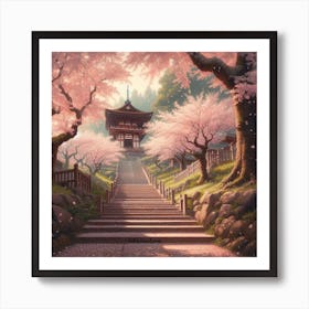 Stairs to Forever Art Print