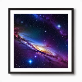 Galaxy Wallpaper 21 Art Print