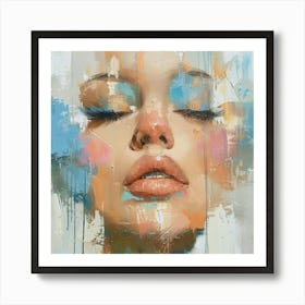 Portrait Of A Woman 10 Art Print