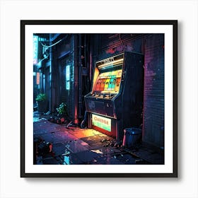 Arcade Machine 1 Art Print