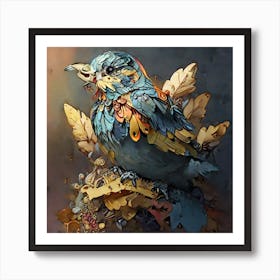 Bird Of The Forest Art Print