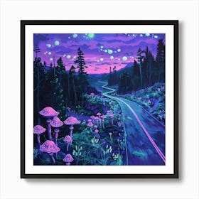 Road To The Stars Art Print