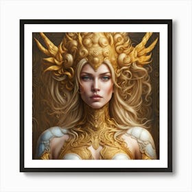 Golden Hind Goddess Affiche