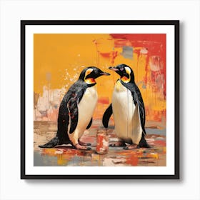 Penguins 12 Art Print