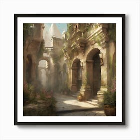 Fantasy Painting, Fantasy Painting, Fantasy Painting 1 Art Print