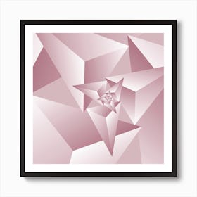 Geometric Triangle Modern Interior Art Print