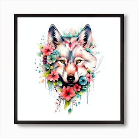Wolf Tattoo Art Print