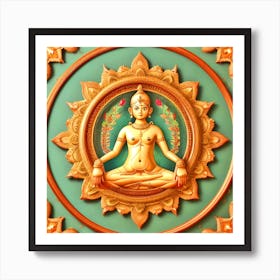 Lord Ganesha 16 Art Print