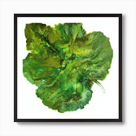 Green leaf 1 Art Print